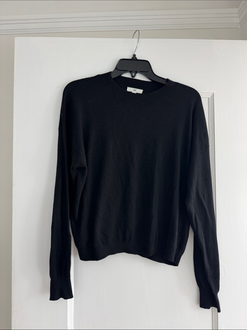 bp Black Crewneck Sweater - women's Classic Knit